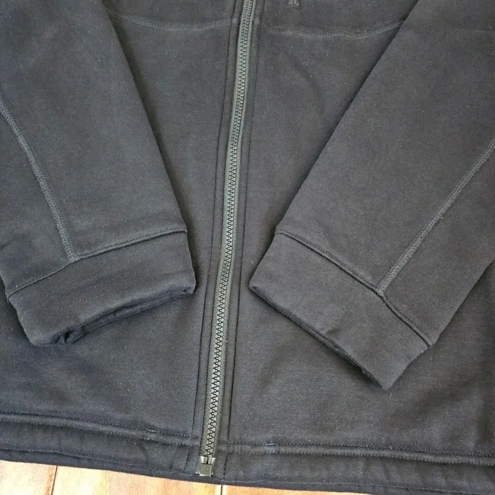 The North Face full zip sherpa lined jacket men's size XL